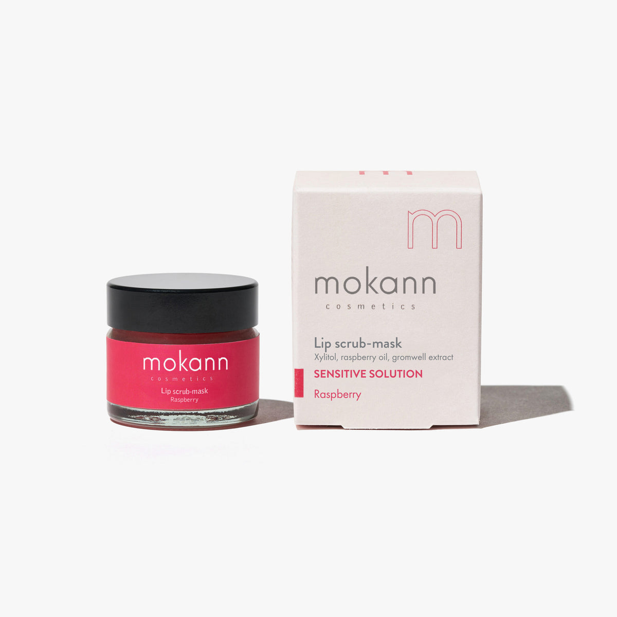 Mascarilla y exfoliante labial de frambuesa 15 ml